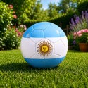 Piłka Nożna Treningowa Do Nogi Na Trawę Boisko Barwy Argentyny 22cm r.5