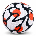 Piłka Nożna Treningowa Do Nogi Na Trawę Boisko Biało-Pomarańczowa 22cm r.5