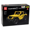 Klocki Konstrukcyjne Auto Samochód Terenowy Wrangler Żółty 746 el.