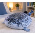 Pluszowa Foka Maskotka Przytulanka Naturalna Kolorystyka Szara 38 cm