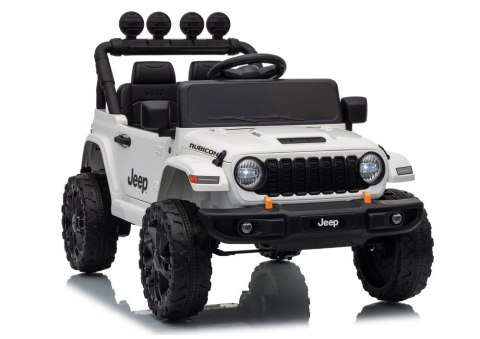 Pojazd Na Akumulator Jeep Rubicon DK-JWR558 24V Biały