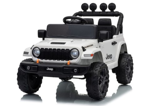 Pojazd Na Akumulator Jeep Rubicon DK-JWR558 24V Biały