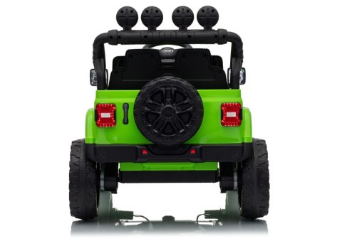 Pojazd Na Akumulator Jeep Rubicon DK-JWR558 24V Zielony