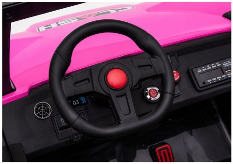 Auto Na Akumulator SX1928 24V Różowe