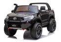 Auto na Akumulator Toyota Hilux Pilot Światła LED MP3 Czarny Lakierowany