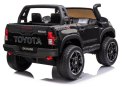 Auto na Akumulator Toyota Hilux Pilot Światła LED MP3 Czarny Lakierowany