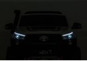 Auto na Akumulator Toyota Hilux Pilot Światła LED MP3 Czarny Lakierowany
