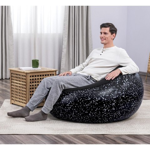 Fotel Dmuchany Siedzisko Czarny Inflate A Chair Bestway 75153