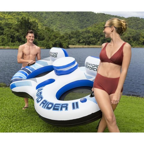 Materac Dmuchany 2 Osobowy z Chłodziarką Rapid Rider II Bestway 43113
