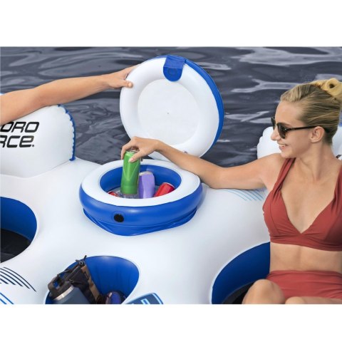 Materac Dmuchany 2 Osobowy z Chłodziarką Rapid Rider II Bestway 43113