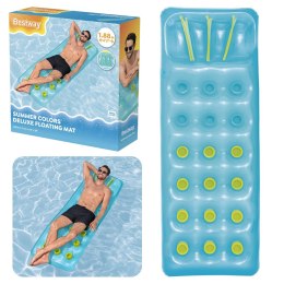 Materac Dmuchany Do Pływania Basenu Niebieski Bestway 43015