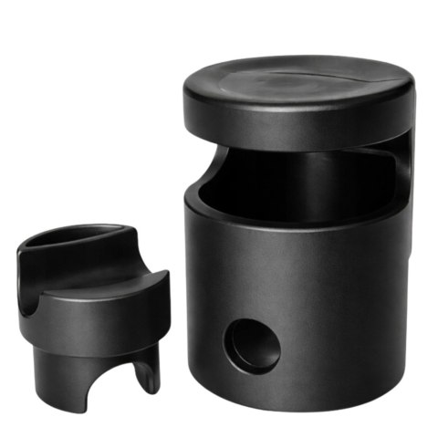 Plastikowa Zaślepka Do Trampoliny Grzybek z Ringiem Czarny 25mm