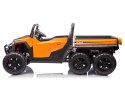 Pojazd Na Akumulator 6 Kół XB-1038A 4x4 24V Pomarańczowy