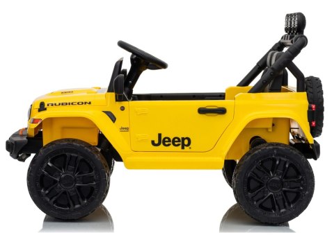Pojazd Na Akumulator Jeep Rubicon DK-JWR558 24V Żółty