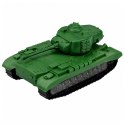 Zestaw Wojskowy Militarny Żołnierzyki Czołg Pojazd Armata 13 el.