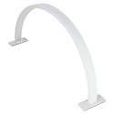 Lampa kosmetyczna LED bezcieniowa biurkowa do manicure paznokci łuk biała