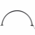 Lampa kosmetyczna LED bezcieniowa biurkowa do manicure paznokci łuk czarna