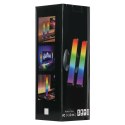 Lampka na biurko LED gamingowa RGB kolumny słupki na pilot zestaw 2 sztuki