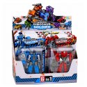 Robot Dinozaur 2w1 Zmieniający Się Ruchome Elementy Figurka Mix