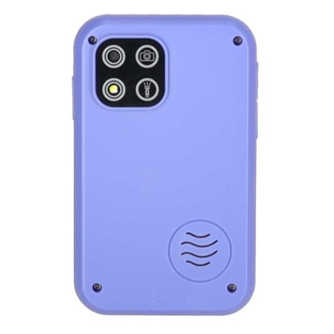 Telefon smartfon dla dzieci aparat kamera karta 8GB niebieski dinozaur