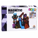 Zestaw Klocki Magnetyczne Kostki Sześciany Piksele 3D Mroczny Świat 100 el.