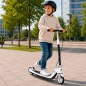Hulajnoga dla dzieci TRIKE FIX dwukołowa LED składana podwójne hamulce czarna