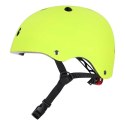 Kask rowerowy dla dziecka Trike Fix dziecięcy regulowany LED S 48-54cm zielony jasny
