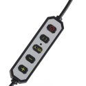 Lampa do przedłużania rzęs LED 36W regulowana kosmetyczna bezcieniowa łuk złota