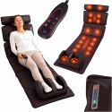 Masażer pleców ciała mata masująca z pilotem Shiatsu podgrzewanie masaż nóg