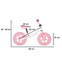 Rowerek biegowy Trike Fix Balance z dzwonkiem różowy