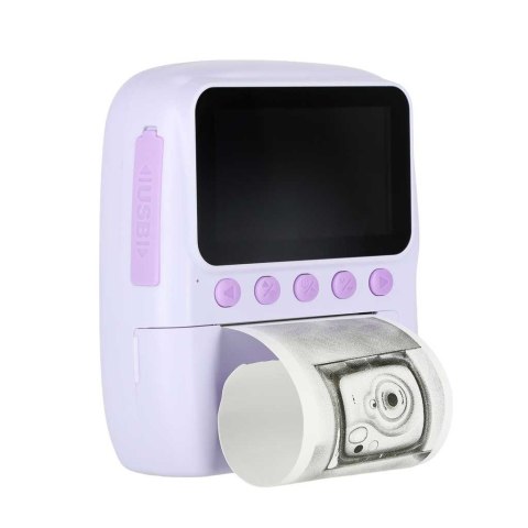 Aparat fotograficzny cyfrowy natychmiastowy 16x wkłady mazaki fioletowy 8GB