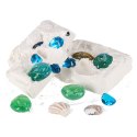 Kopalnia diamentów kamieni wykopaliska akcesoria zestaw archeologiczny