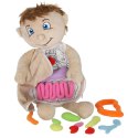 Lalka maskotka zabawka edukacyjna nauka anatomii chłopiec