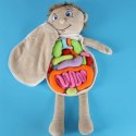 Lalka maskotka zabawka edukacyjna nauka anatomii chłopiec