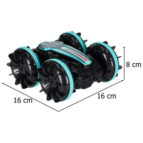 Samochód zdalnie sterowany Amfibia sterowany gestami 4x4 360 2,4GHz 3,7V
