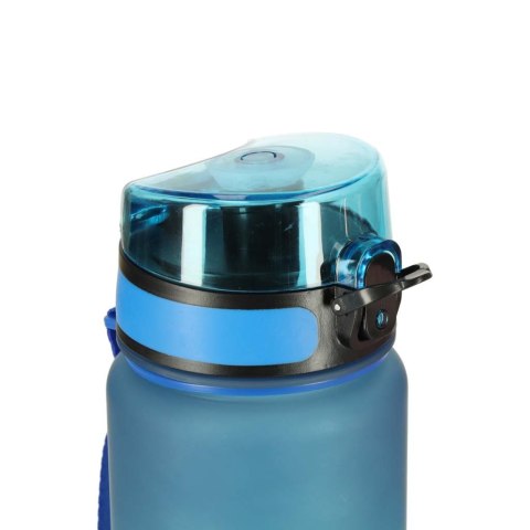 Butelka na wodę bidon z ustnikiem sportowy BPA FREE 600ml niebiesko-zielony