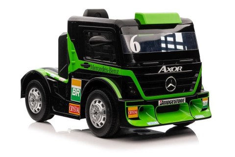 Auto Na Akumulator Ciężarówka Mercedes XMX622 Światła LED Pilot Zielony
