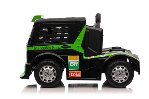 Auto Na Akumulator Ciężarówka Mercedes XMX622 Światła LED Pilot Zielony