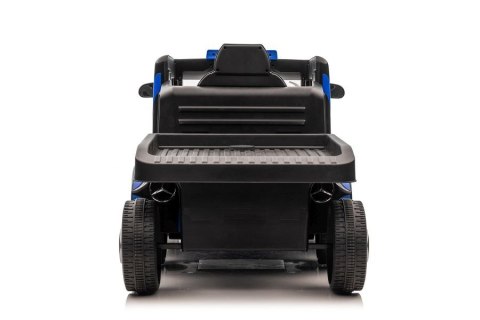 Auto Na Akumulator Ciężarówka Mercedes + Naczepa XMX622B Granatowy LCD