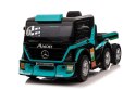 Auto Na Akumulator Ciężarówka Mercedes+ Naczepa XMX622B Niebieski LCD