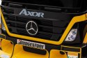 Auto Na Akumulator Ciężarówka Mercedes + Naczepa XMX622B Żółty LCD