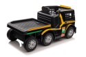 Auto Na Akumulator Ciężarówka Mercedes + Naczepa XMX622B Żółty LCD