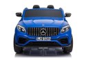 Auto na Akumulator Mercedes GLC 63S Dwuosobowy LED MP3 Niebieski Lakierowany