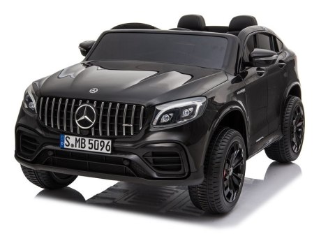 Auto na Akumulator Mercedes GLC 63S Dwuosobowy LED MP4 Czarny Lakierowany