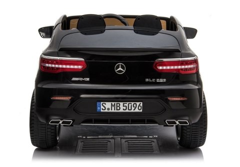 Auto na Akumulator Mercedes GLC 63S Dwuosobowy LED MP4 Czarny Lakierowany