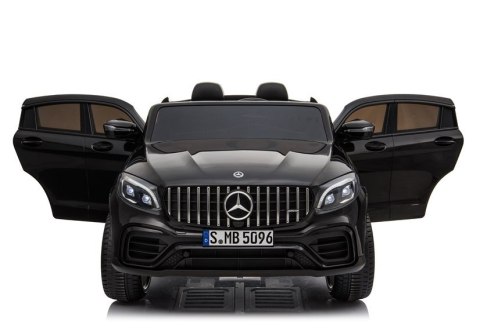 Auto na Akumulator Mercedes GLC 63S Dwuosobowy LED MP4 Czarny Lakierowany