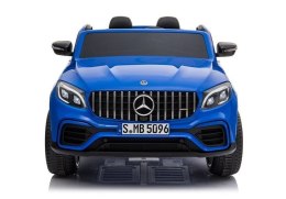 Auto na Akumulator Mercedes GLC 63S Dwuosobowy LED MP4 Niebieski Lakierowany