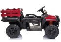 Auto na akumulator BDM0926 Dla Dzieci Światła LED MP3 Pilot Czerwony