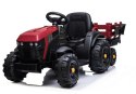 Traktor z Przyczepą Na Akumulator BDM0925 Koła EVA MP3 Czerwony