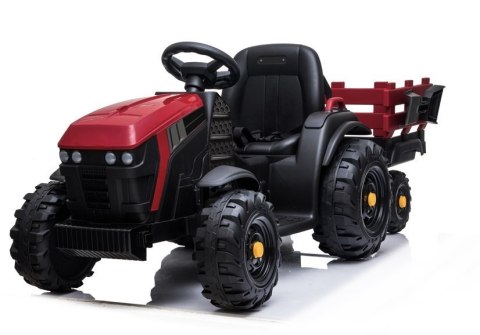 Traktor z Przyczepą Na Akumulator BDM0925 Koła EVA MP3 Czerwony